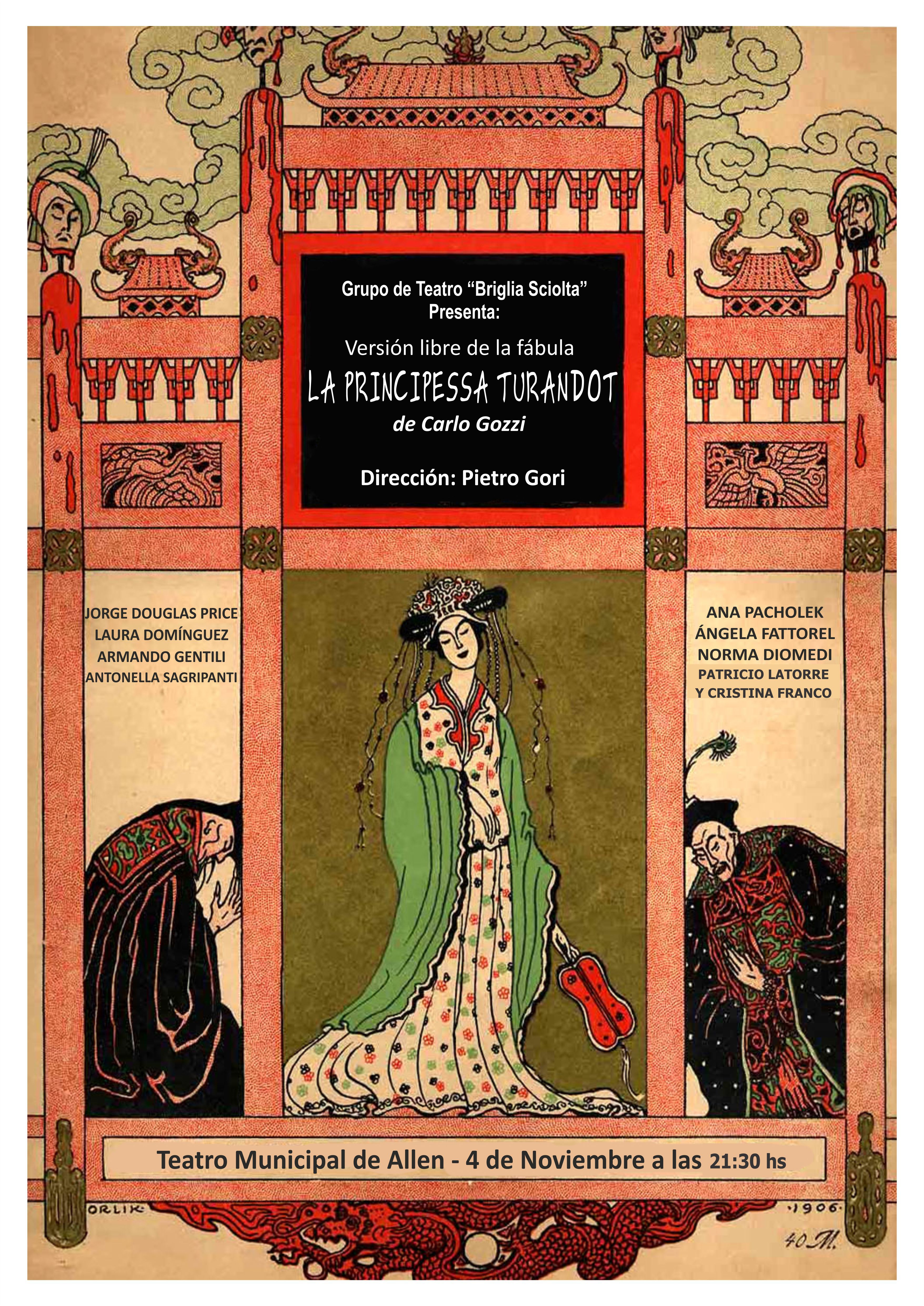 La principessa Turandot – Instituto Universitario Patagonico de las Artes