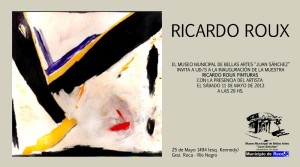 invitacion muestra Ricardo Roux 4