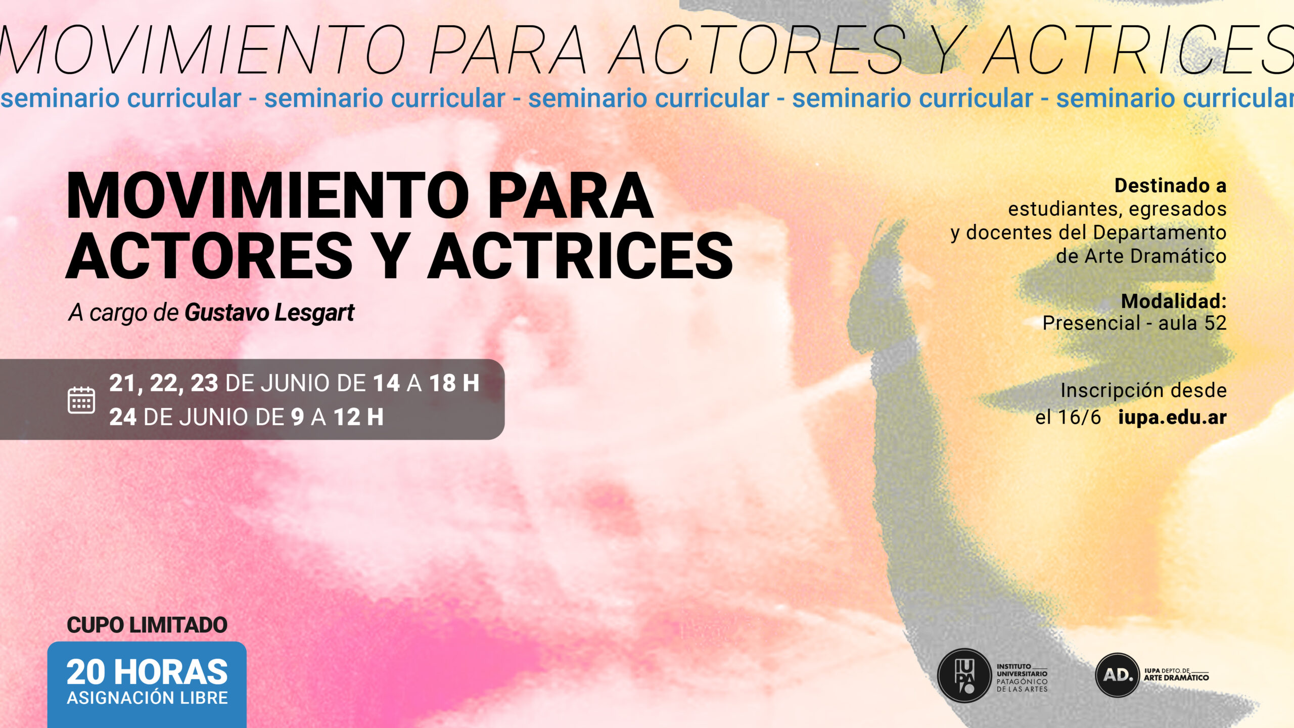 Seminario Intensivo De Movimiento Para Actores Y Actrices Instituto