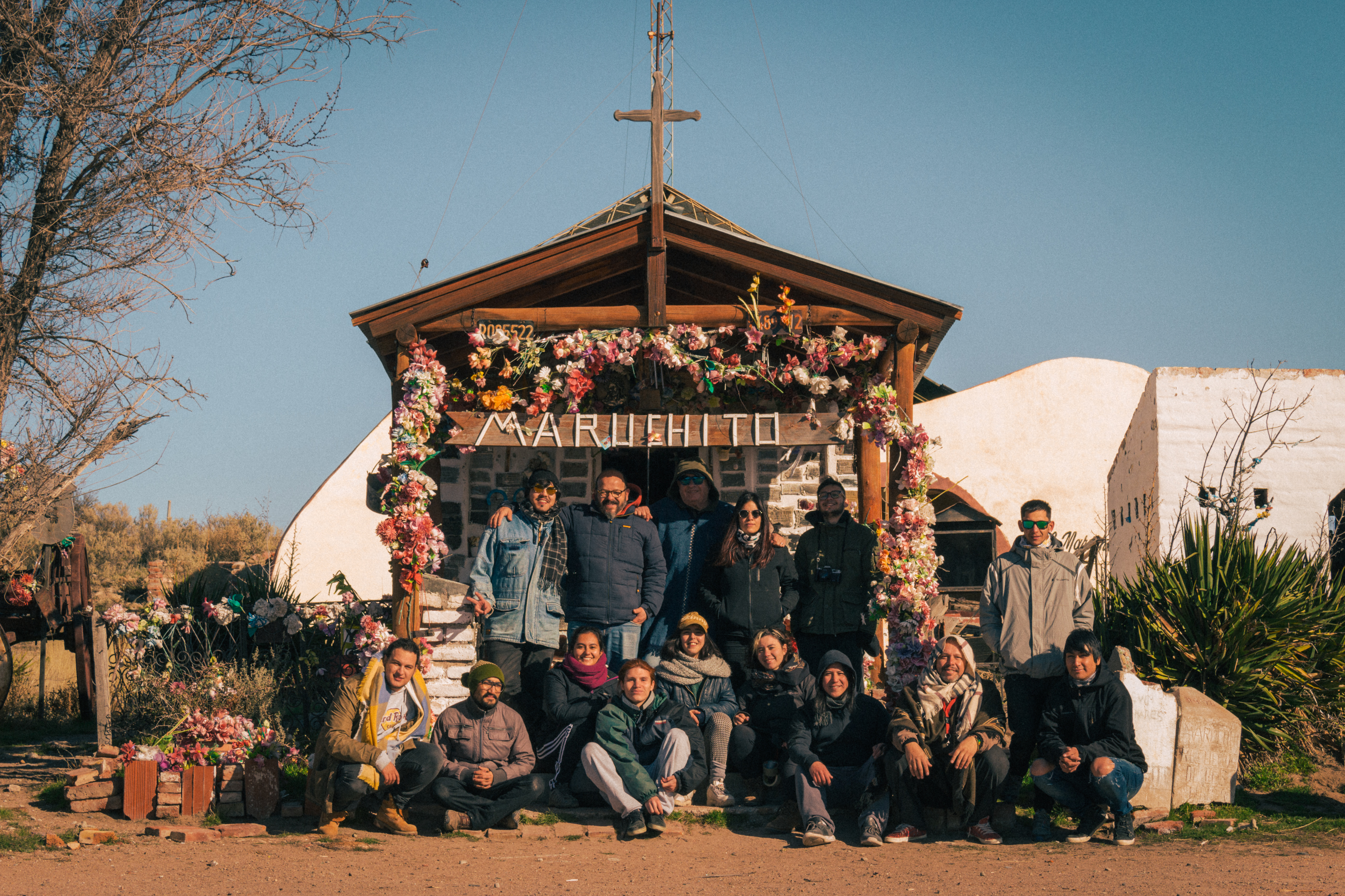 equipo de rodaje de La Pasión del Maruchito