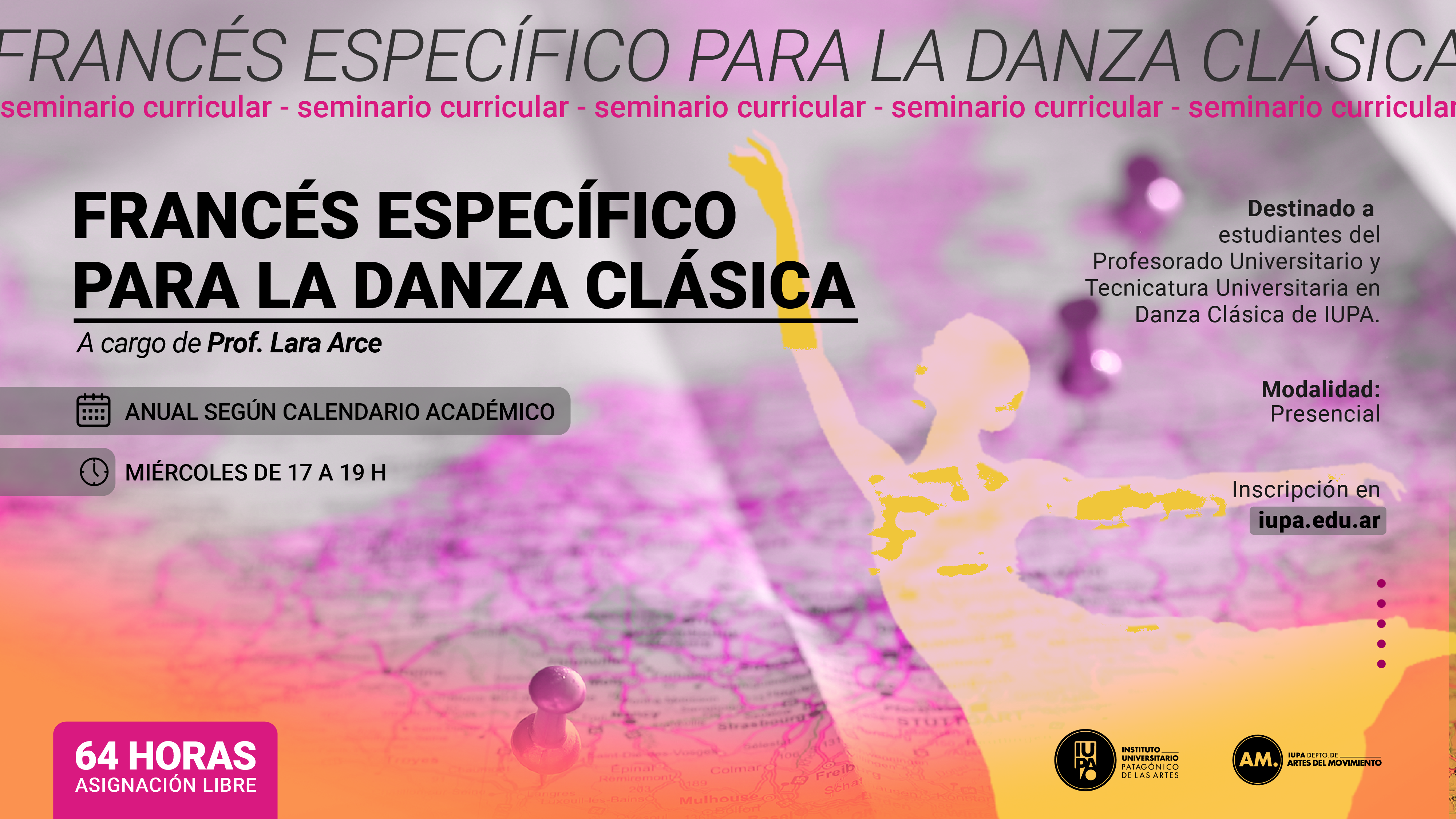 Seminario de francés para danza clásica