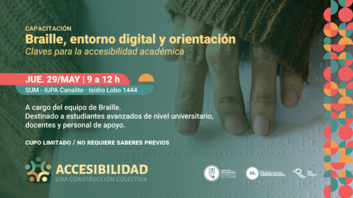 Capacitación braille
