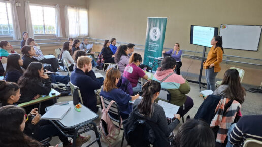 Charla graduados