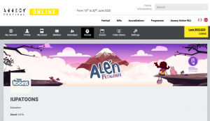 stand en línea de Alen