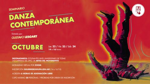 flyer Lesgart octubre
