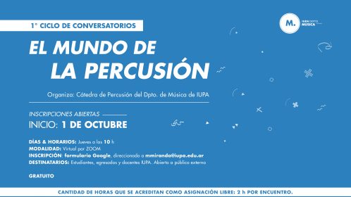 conversatorio percusión