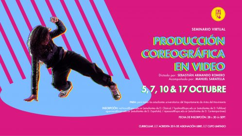 Flyer prod coreografica