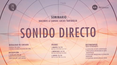 flyer sonido directo