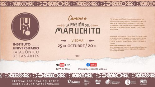flyer Maruchito Viedma