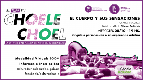 flyer charla didáctica choele