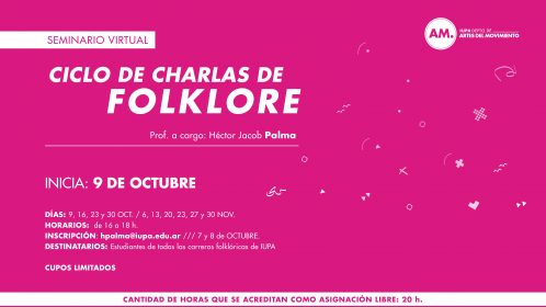 charlas de folklore
