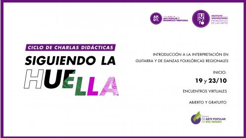 flyer ciclo de charlas de ARte Popular