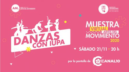 flyer Danzas con IUPA muestra final