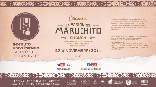 flyer Maruchito Bolsón