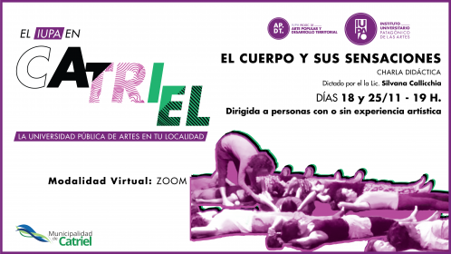 flyer charla trabajo corporal Catriel