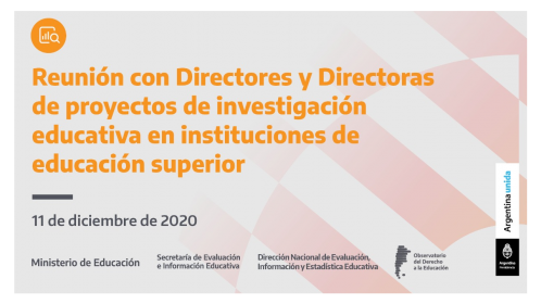 reunión de investigadores de instituciones nivel superior