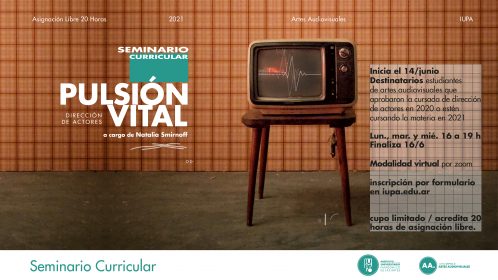 seminario pulsión vital para audiovisuales