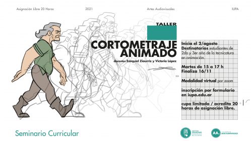 flyer animación cortometraje