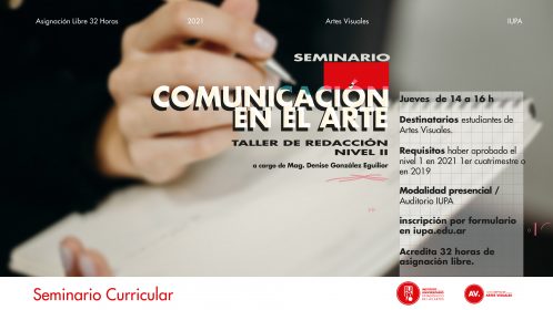 flyer taller de redacción
