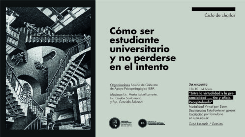 flyer tercer encuentro estudiantes organizado por Gabinete