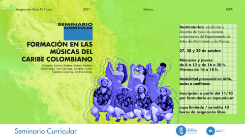 flyer seminario Caribe colombiano