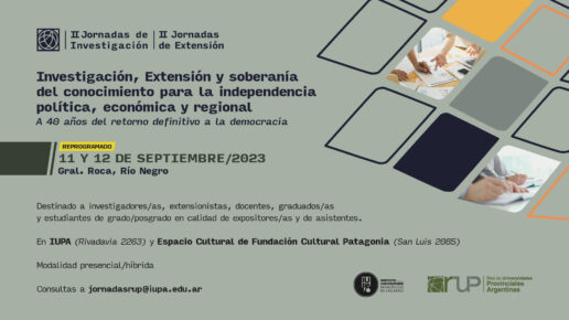 Jornadas RUP septiembre