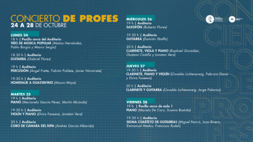 concierto de profes
