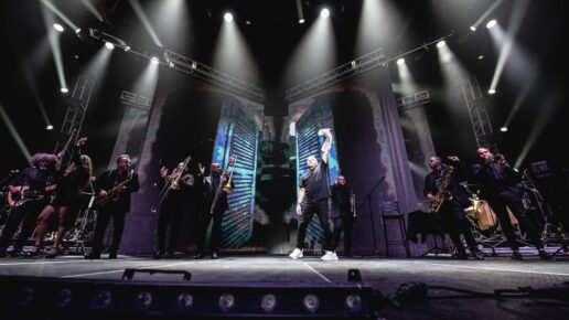 Barbara Fdez Medina con Montaner