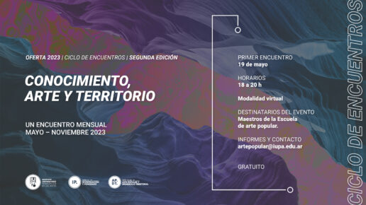 Ciclo conocimiento, arte y territorio