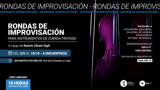 Seminario improvisación cuerda frotada