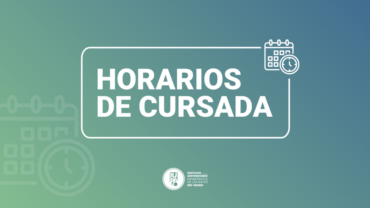 horarios cursada 2024