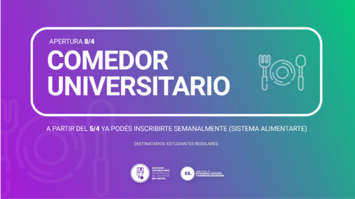 Inscripción al comedor. Sistema Alimentarte