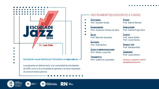Convocatoria Escuela de Jazz