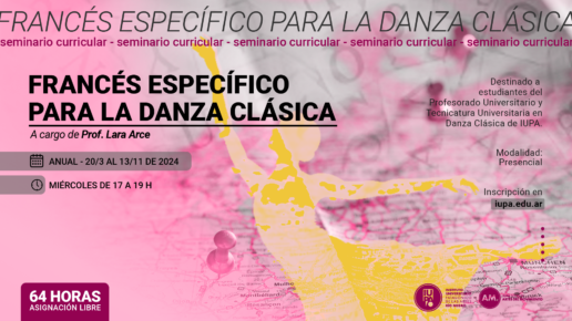 Francés para Danza Clásica