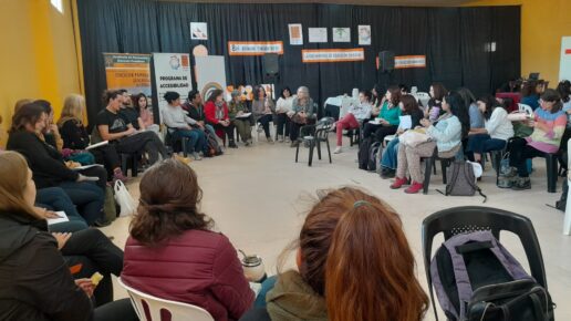 Jornada de accesibilidad en Luis Beltran