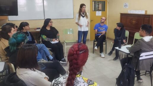 Gabinete en el primer encuentro Quedate en IUPA