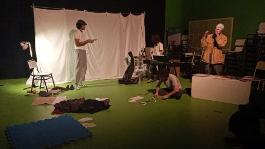 TRAMA encuentro en el set