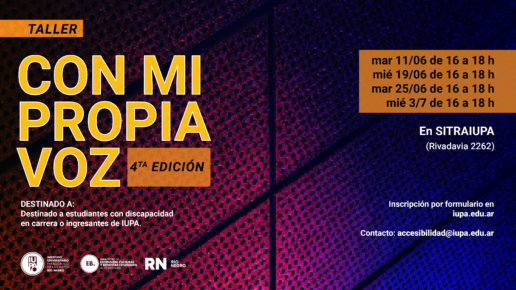 Taller con mi propia voz