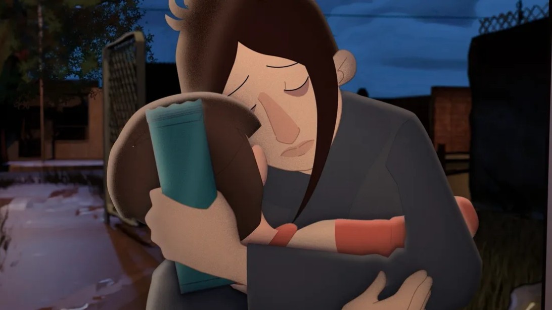 Imagen de corto animado la pasta de mamá