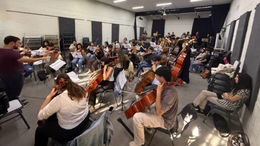 Sinfónica Universitaria OSU ensayo